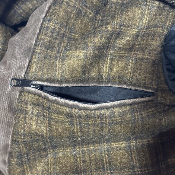 VTG Carhartt Jacket Coat Mens XL Reg Chestnut Blanket Lined Chore Barn C52 CHT - Picture 8 of 14